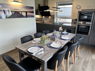 Essbereich und Luxusküche