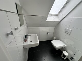 Separates WC im 1 Obergeschoß