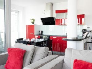 Ferienwohnung "Hafenblick" im NewPort