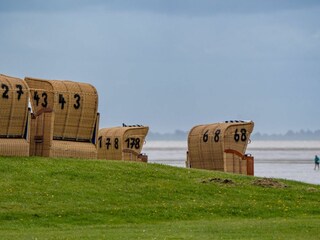 Ferienhaus Wremen Außenaufnahme 10