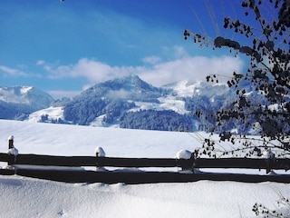 Hörnergruppe mit Skigebiet