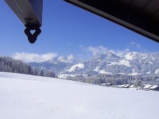 Blick aus der Wohnung 3 Hörnergruppe