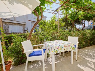angenehme Terrasse