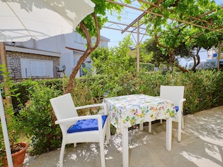 angenehme Terrasse