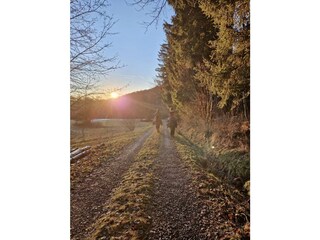 Ausritt in den schwarzen Bergen
