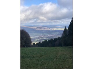 Blick von Aussichtspunkt Gemündener Hütte / Neustädter