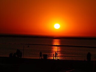 Sonnenuntergang am Strand