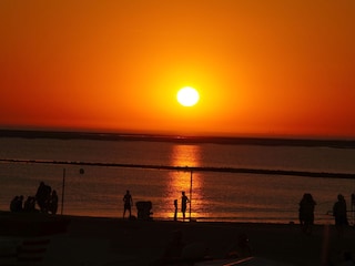 Sonnenuntergang am Strand