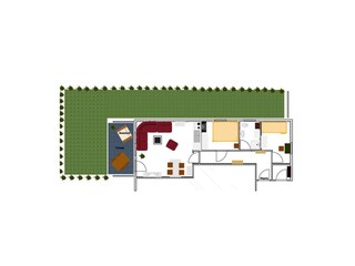 Appartement de vacances Borkum Plan d'étage 40