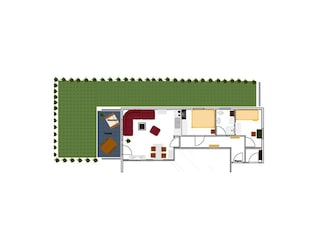 Grundriss der Wohnung