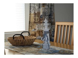 Maritime Deko auch am Tisch