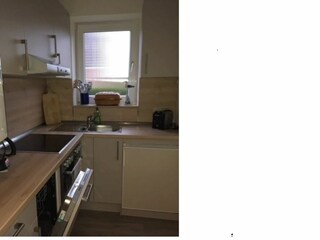 Küche mit allem Zubehör