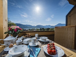 Balcony living-dining area