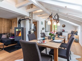 Dining-cooking-living area