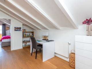 Office corner on the upper floor