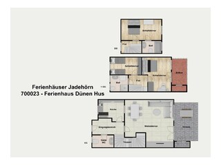 Casa de vacaciones Wangerooge Plano de planta 19