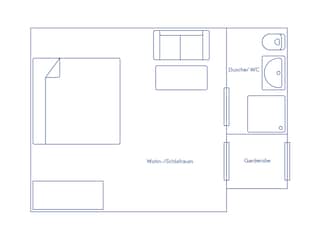 Ferienwohnung Duhnen Grundriss 17