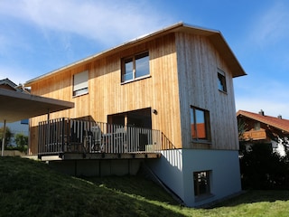 Blick vom Süden auf das Haus