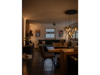 Wohnzimmer mit Küche
