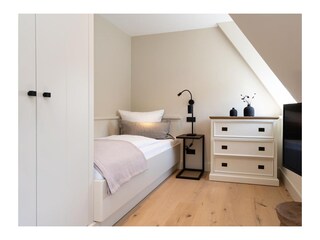 Schlafraum mit 2 Einzelbetten im Obergeschoss