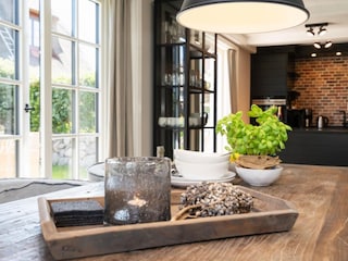 Blick in die offene Küche