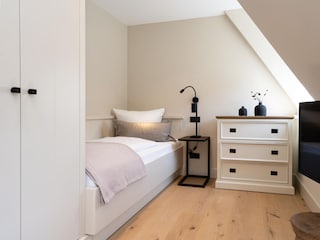 Schlafraum mit 2 Einzelbetten im Obergeschoss