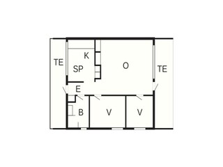 Vakantiepark Hanstholm Grondplan 59