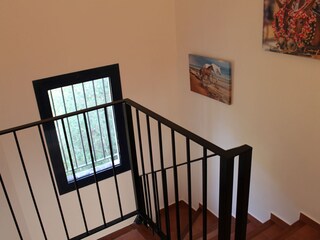 Treppenhaus mit Tageslicht