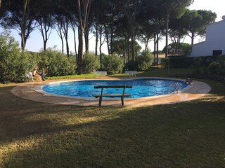 Großer Pool, ca. 17 m lang