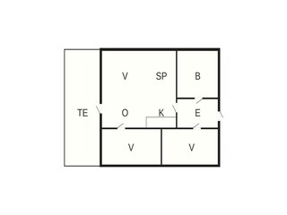 Vakantiepark Allinge Grondplan 25