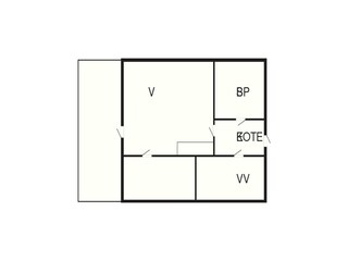 Vakantiepark Allinge Grondplan 3