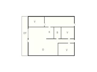 Vakantiehuis Juelsminde Grondplan 3