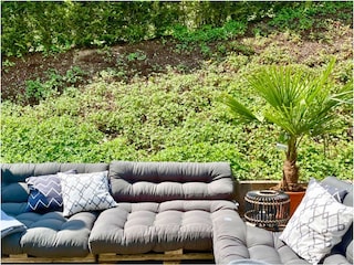 Terrassen Lounge im Sommer