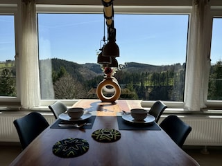 Haus Panoramablick - Ferienwohnung 1 Essbereich