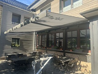 Terrasse Steakhaus Büffel