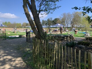 Minigolf in Holnis am Strand