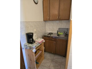 Kochecke im Apartment im OG