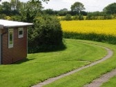 Der Weg zum Roten Blockhaus