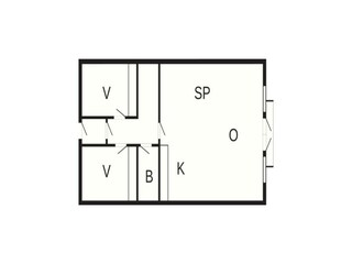 Vakantiepark Blokhus Grondplan 25