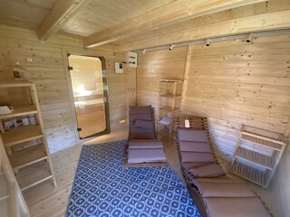 Ruheraum Sauna