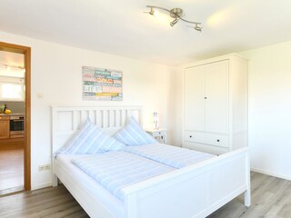Holiday home C bedroom in white