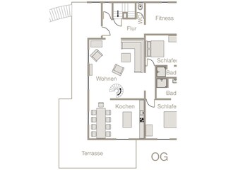 Casa de vacaciones Roussillon (Vaucluse) Plano de planta 42