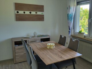 Blick auf die Essecke