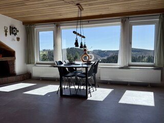 Haus Panoramablick - Ferienwohnung 1 Essbereich