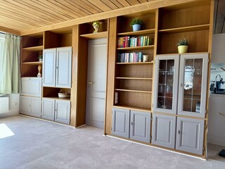 Haus Panoramablick - Ferienwohnung 1 Wohnwand