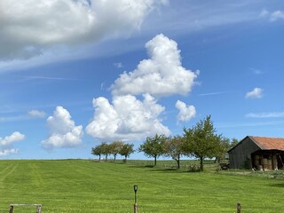 Aussicht hinterm Haus