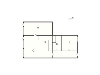 Ferienhaus Søndervig Grundriss 42