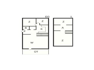 Vakantiehuis Degeberga Grondplan 21