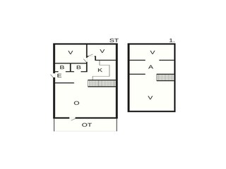 Vakantiehuis Degeberga Grondplan 22
