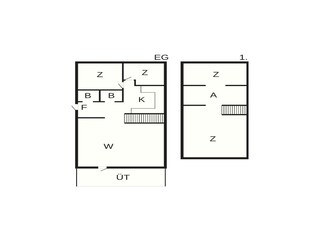 Vakantiehuis Degeberga Grondplan 14